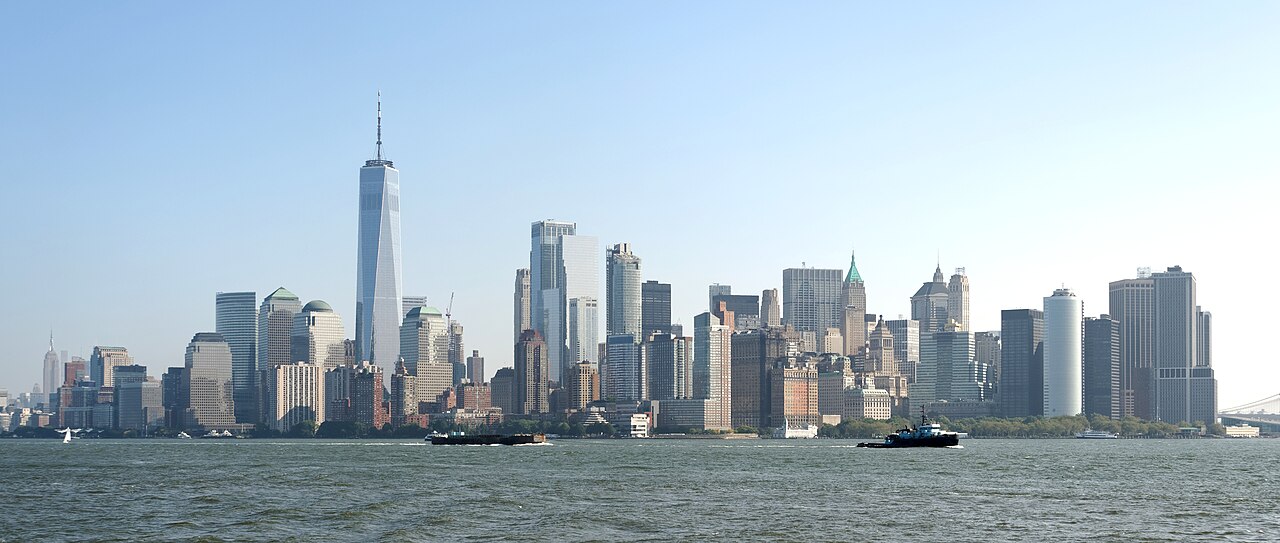 Lower Manhattan skyline
